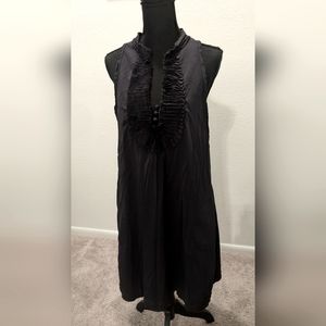 BCBG Max Azria Black Sleeveless Shift Dress, size medium